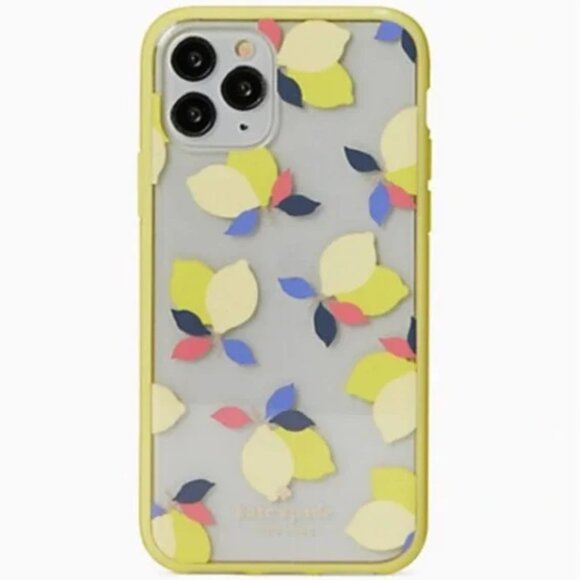 NEW Kate Spade New York Lemons Clear Phone Case iPhone 11 Pro Max NIB - Picture 3 of 7